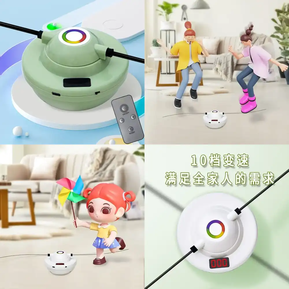 Jump Rope - WAP01 جهاز قفز الحبل المحمول للأطفال،