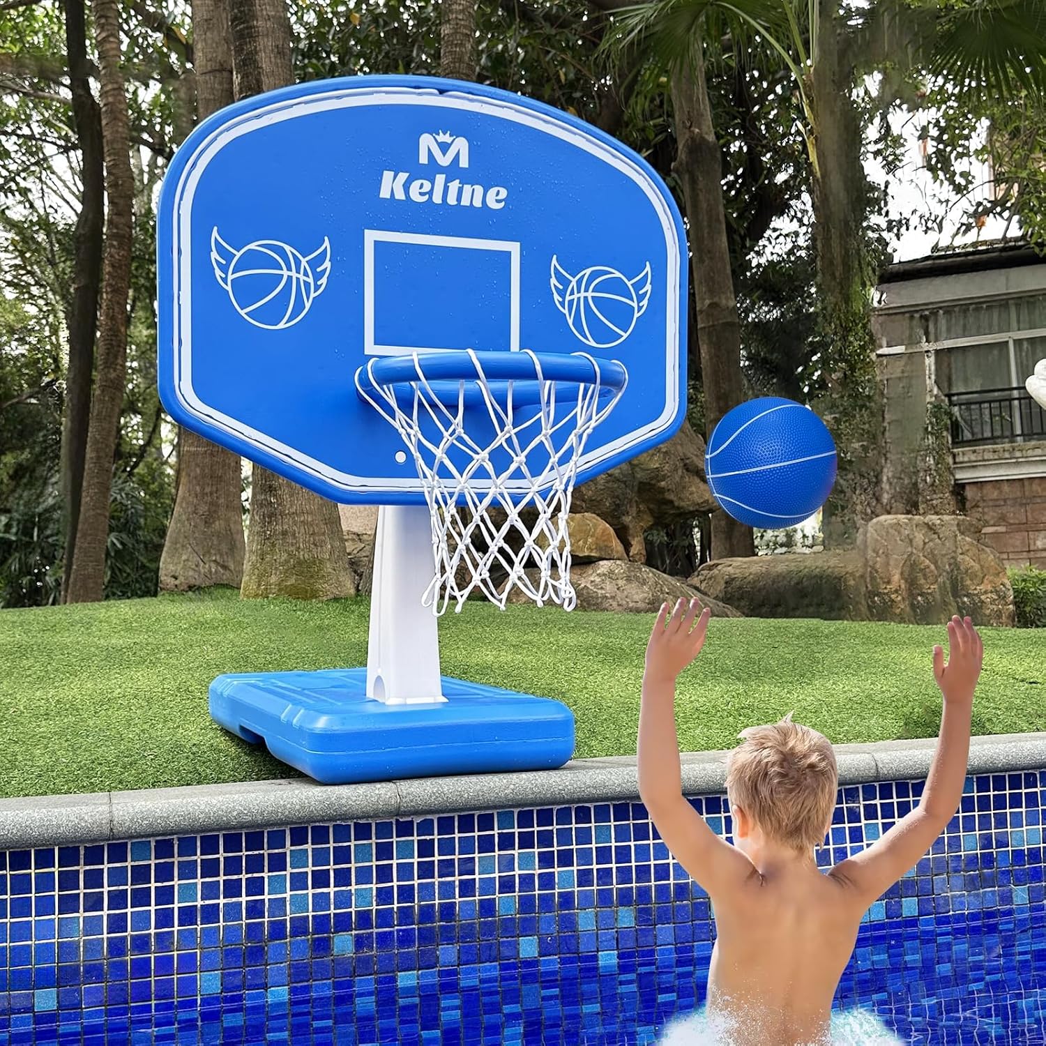 Basketball Hoop - حلقة كرة سلة كبيرة لحمام السباحة