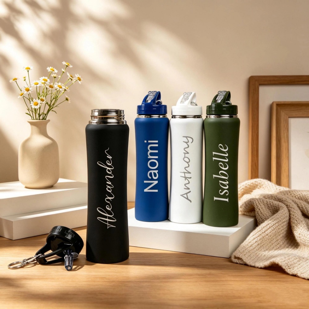 Sports Water Bottle Insulated - 1. زجاجة مياه رياضية من الفولاذ
