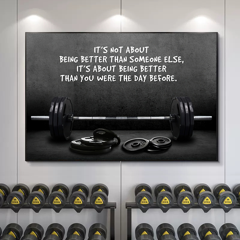 تحفيز الحديثة إقتباس الرياضة ا - مراجعة Sports Equipment Poster وسعره