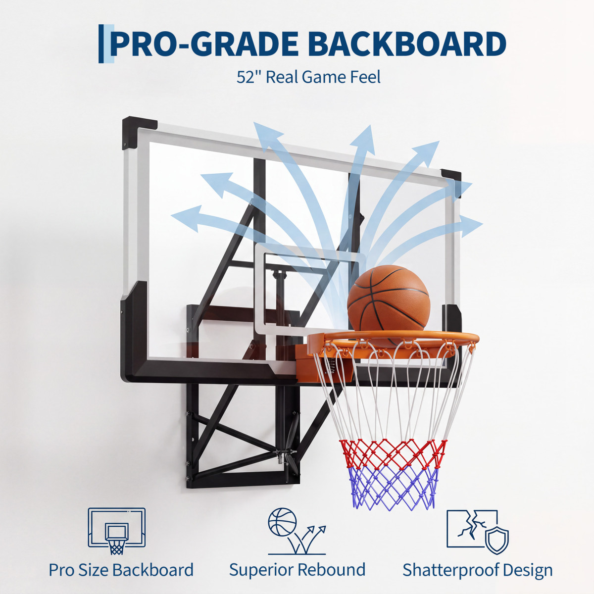 طوق كرة سلة قابل للتعديل يُثبَ - مراجعة Basketball Hoop وسعره