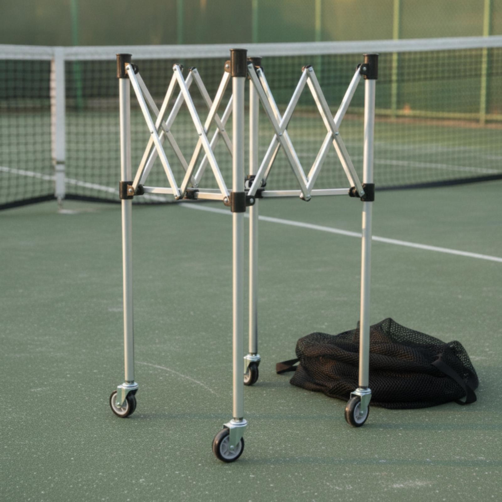 عربة تخزين الكرات القابلة للطي - مراجعة Gym Ball وسعره